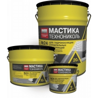 Мастика гидроизоляционная ТН №24(МГТН), ведро 20кг
