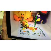 Живые (оживающие) 3d раскраски