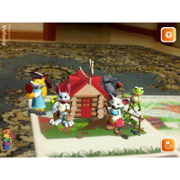 живые (оживающие) 3d сказки-раскраски