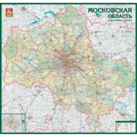 Карта Московской области