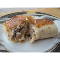 Блинчики с мямом и рисом