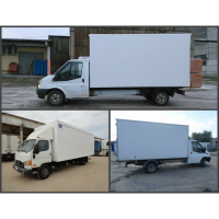 Изготовить и установить фургон на ISUZU, HINO, Baw Fenix, Ford Tranzit, HYUNDAI, Toyota.