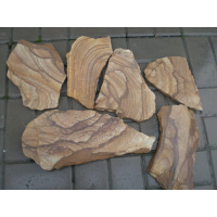 Натуральный камень Тигровый пластушка песчаник
