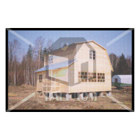 Каркасно-щитовой дом 6х7