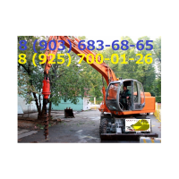 Бур на экскаватор массой 10-40 тонн