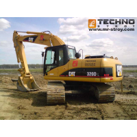 Аренда болотного экскаватора CAT 320DL в СПб