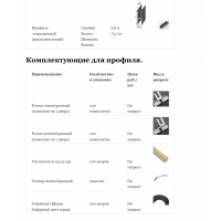 Профиль для шкафов-купе/натяжных потолков